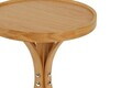 Set masute 3 piese, Hanah Home, Palm 3, LEMN MASIV DE STEJAR, Stejar