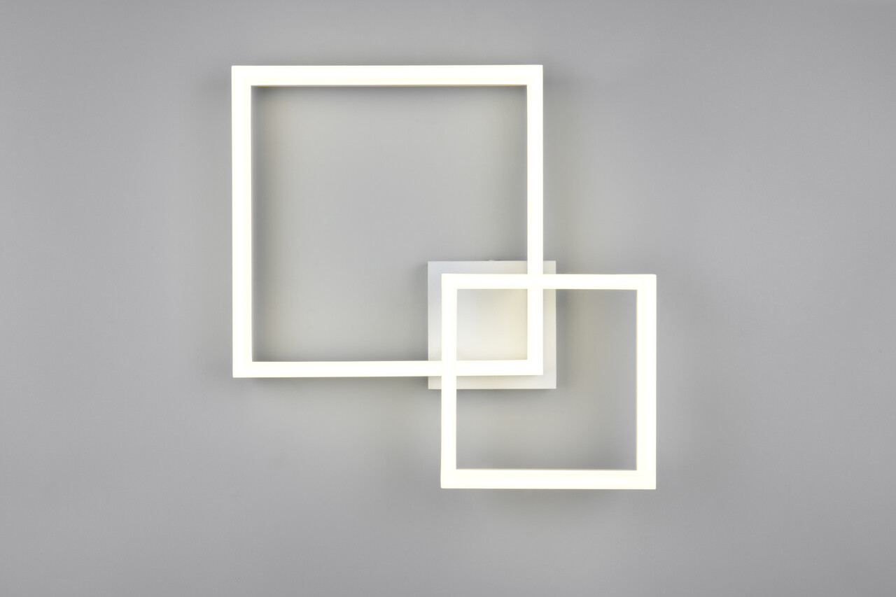 Plafoniera Camino, RL, 62x46.5x12.5 cm, 22W, 1x SMD LED, plastic, alb mat - 2 | YEO