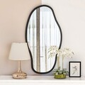 Oglinda decorativa, Siam, Couldy, 45x85x2.2 cm, MDF , Transparent