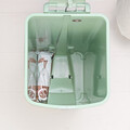 Cos de gunoi cu pedala, Brabantia, StepUp, 40 L, 35.2x28x66.6 cm, polipropilena, verde jad