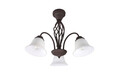 Plafoniera Rustica, TRIO, 55x42.5 cm, 40W, 3x E14, metal, maro