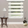 Jaluzea tip rulou, Ruby, Plise - Ecru, 170x200 cm, poliester, ecru