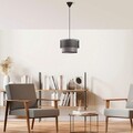 Lustra, FullHouse, 390FLH1812, Metal, Bej/Negru
