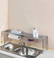 Raft pentru bucatarie, Wenko, Exquisite, 93 x 30 x 21.5 cm, metal cromat