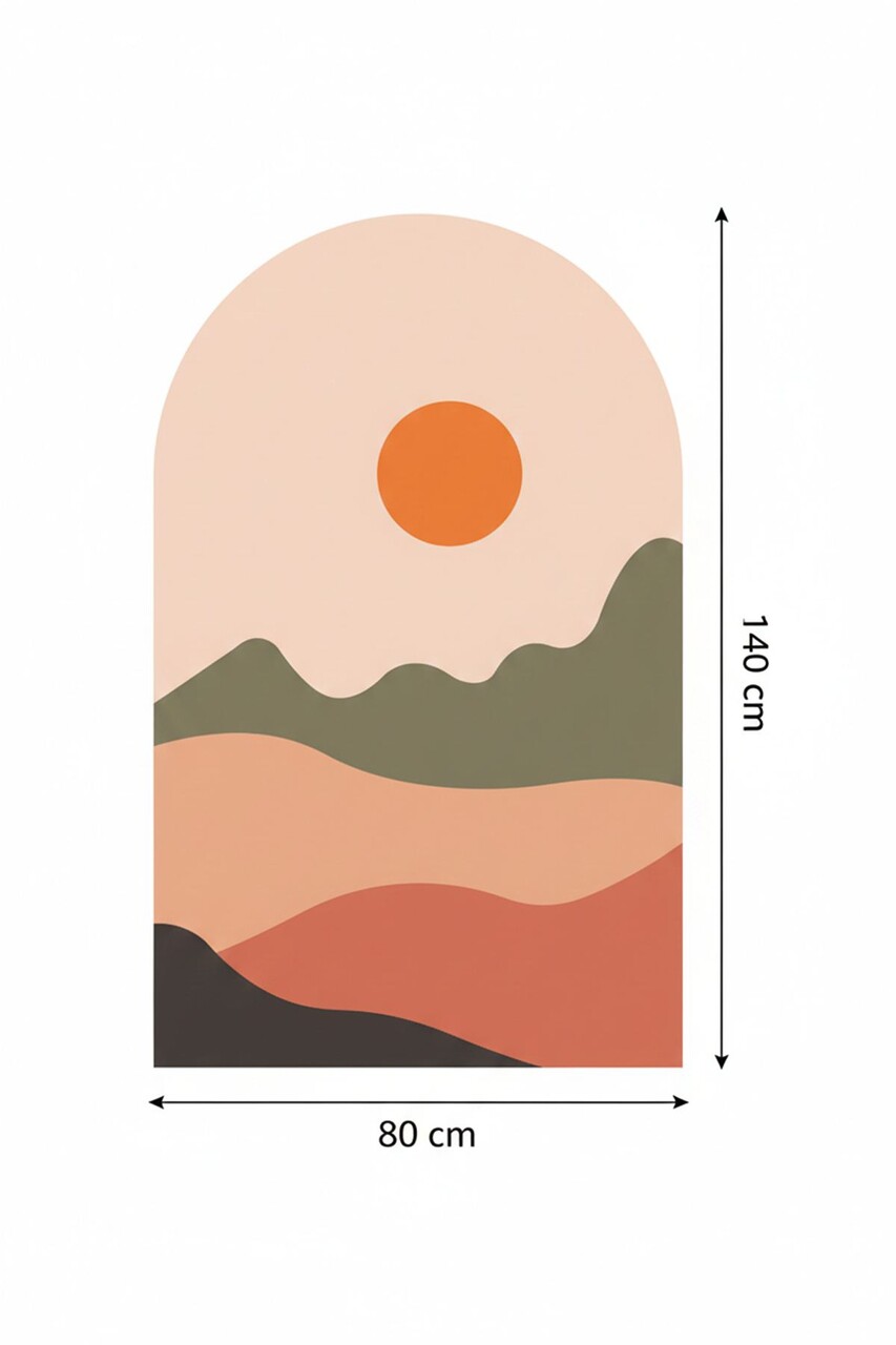 Sticker decorativ, ERSYSTCKR16, 90 microni, Multicolor - view 3