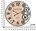 Ceas de perete Grand, Mauro Ferretti, Ø 60 cm, fier, maro