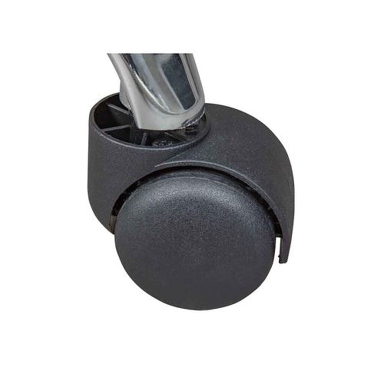 Scaun de birou Asra, Inter Link, 33x33x50-66 cm, rotativ, metal/piele ecologica, negru - view 4