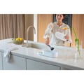 Organizator de chiuveta, Brabantia, SinkStyle Mineral, 35x13x15 cm, plastic, alb