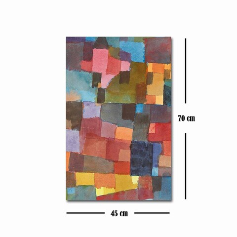 Tablou decorativ, FAMOUSART-025, Canvas, Dimensiune: 45 x 70 cm, Multicolor