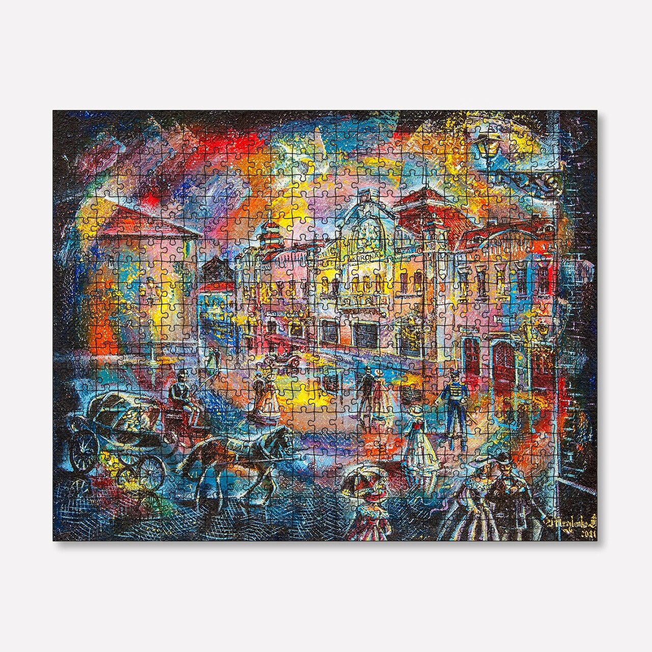 Puzzle, Wallxpert, PZL_0145_1000, Multicolor - view 2