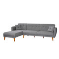 Coltar, Unique Design, 867UNQ1410, Lemn de carpen, Gri inchis