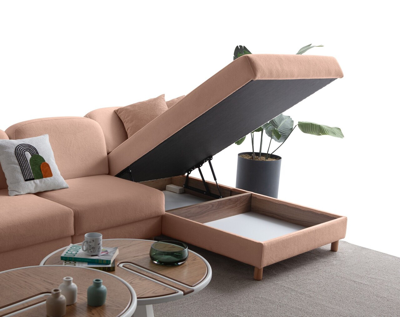 Coltar, Atelier del Sofa, 752EST1426, Roz prafuit — imaginea 9