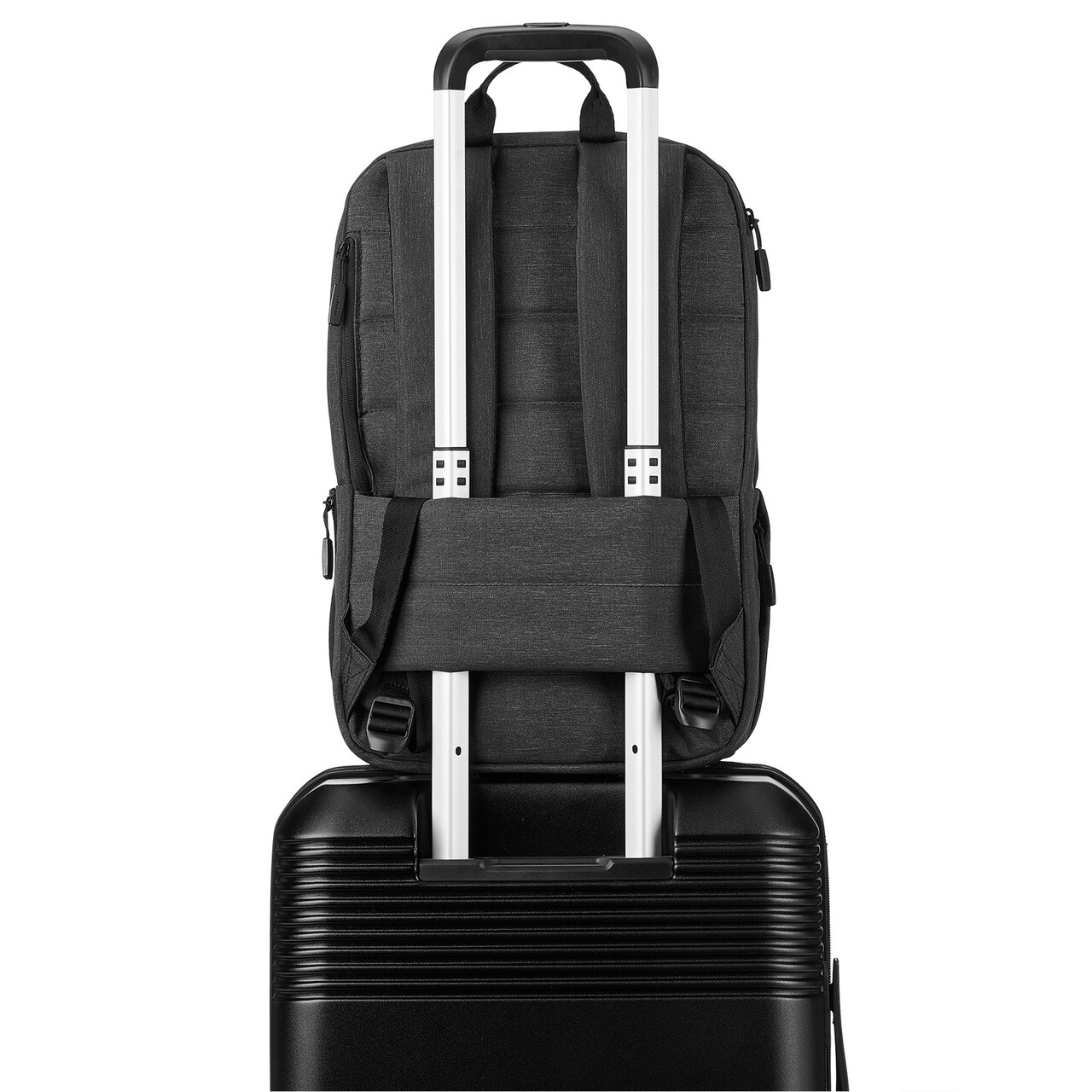 Rucsac Dash, LINEO, Hedgren, 29x16x43.5 cm, poliester, antracit