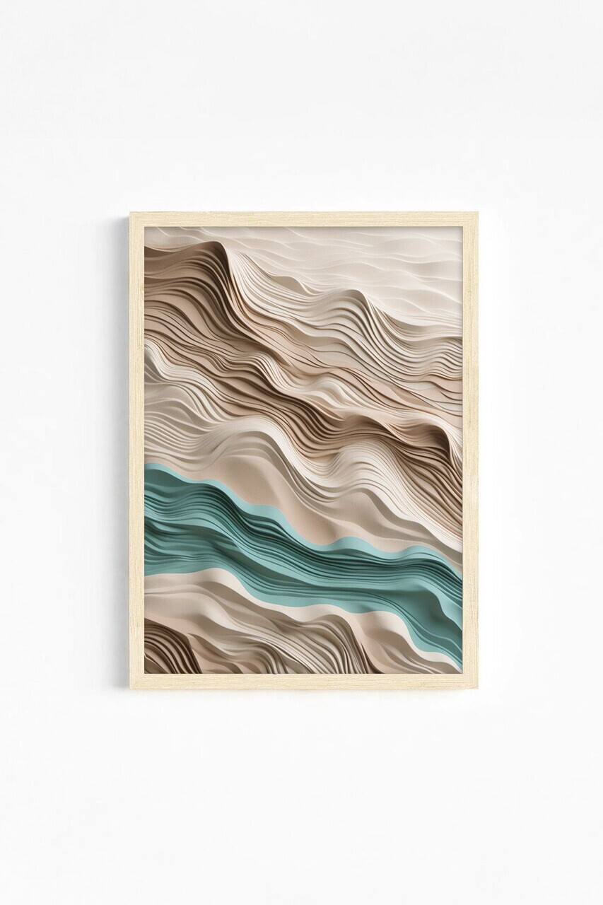 Tablou decorativ, Artnewclahsp66-5070, Lemn masiv, MDF, Multicolor - view 3