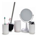 Set de baie 4 piese Levi, Berilo, polipropilena, alb