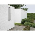 Uscator rufe cu montare pe perete + husa de protectie, Brabantia, WallFix, 24 m capacitate de uscare, cu fixare pe perete, otel, gri metalizat