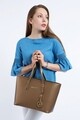Geanta Beverly Hills Polo Club, 562, piele ecologica, bej