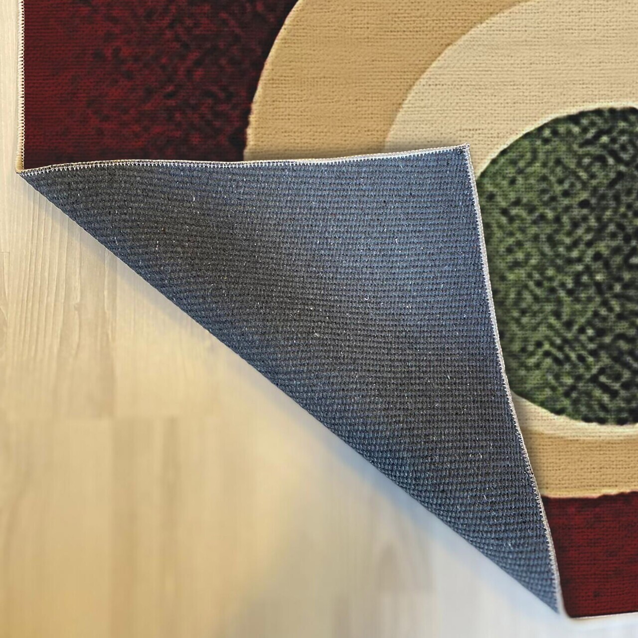 Covor, Woopamuk246, 140x220 cm, Bumbac/Poliester, Rosu - view 4