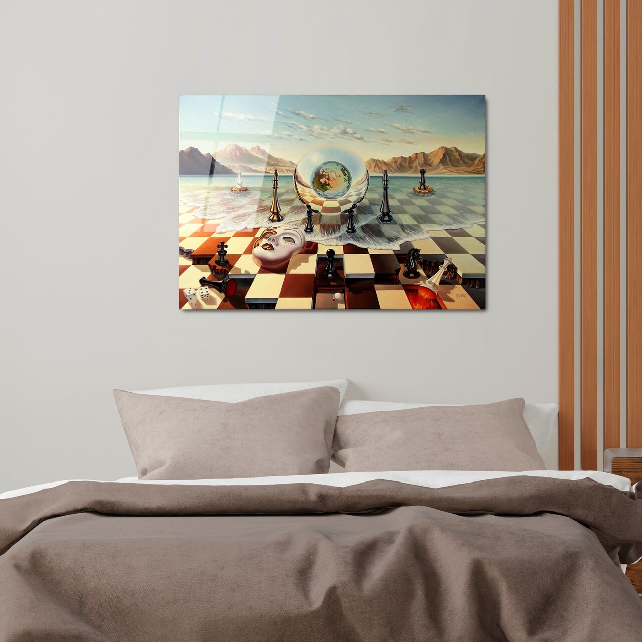 Tablou decorativ, UV-260 70 x 100, 70 x 100 cm, Multicolor - view 2
