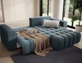 Coltar extensibil dreapta 4 locuri ELTAP, Bon-222, Bonett, 250x175x92 cm, lemn/poliester, albastru