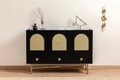 Consola, Howard, Cliff 63, 123x63x38 cm, PAL, Negru