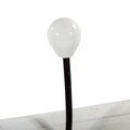 Cuier White, Creaciones Meng. 45x11x12 cm, lemn de brad/metal