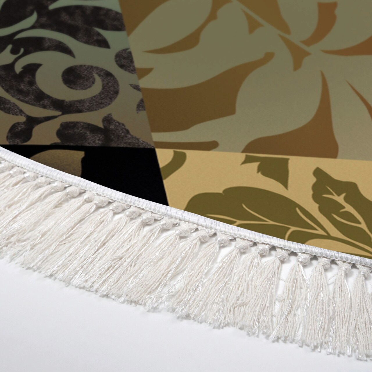 Covor, Mu178, 90x90 cm, Poliamida, Cafeniu - 2 | YEO