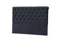 Tablie de pat, Mindy, Sonata 160, 160x125x6 cm, PAL, Antracit