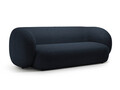 Canapea modulara 3 locuri, Kate, Micadoni, 213x99x76 cm, tesatura boucle, albastru inchis
