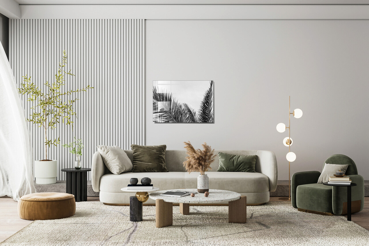 Tablou decorativ, 1239, Sticla temperata, 50 x 70 cm, Multicolor - 1 | YEO