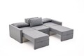 Coltar, Balcab Home, 825BLC5270, Cadru: 100% LEMN DE BRAD, Gri