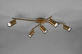 Plafoniera Marley, TRIO, 77.4x57.4x22.4 cm, 35W, 5x GU10, metal, bronz antic