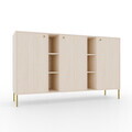 Comoda ADRK, Tili 3D 6P, 157.7x40.8x95 cm, PAL laminat, bej