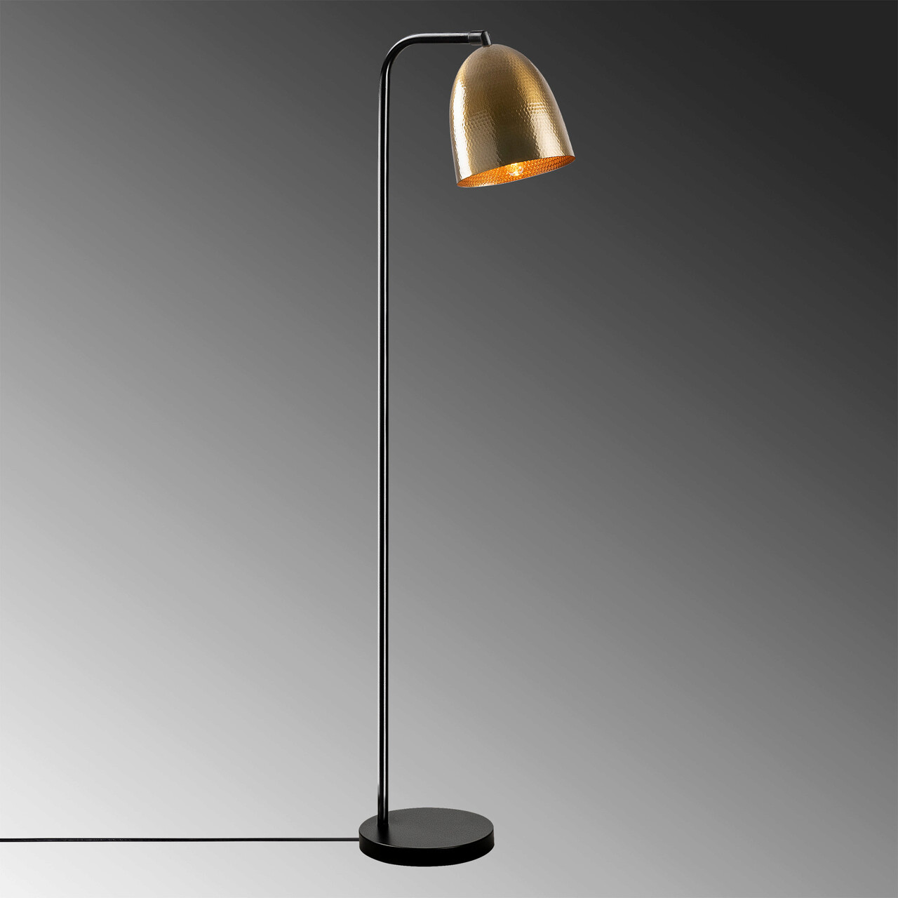 Lampadar Opviq 584TTM1520 Negru / Vintage