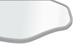 Oglinda decorativa, Lumisfera, Bowed 40 x 40, 40x40 cm, Cadru MDF, Argintiu