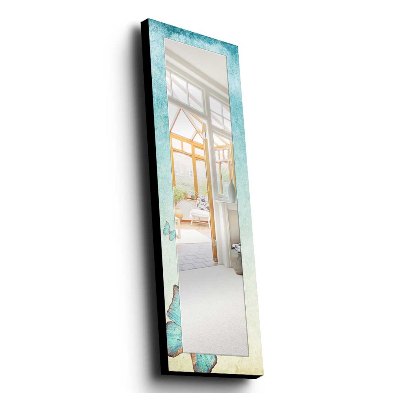 Oglinda decorativa, 40120MA-065, Cadru: 100% LEMN DE PIN (Grosime: 27 mm), Multicolor - view 4