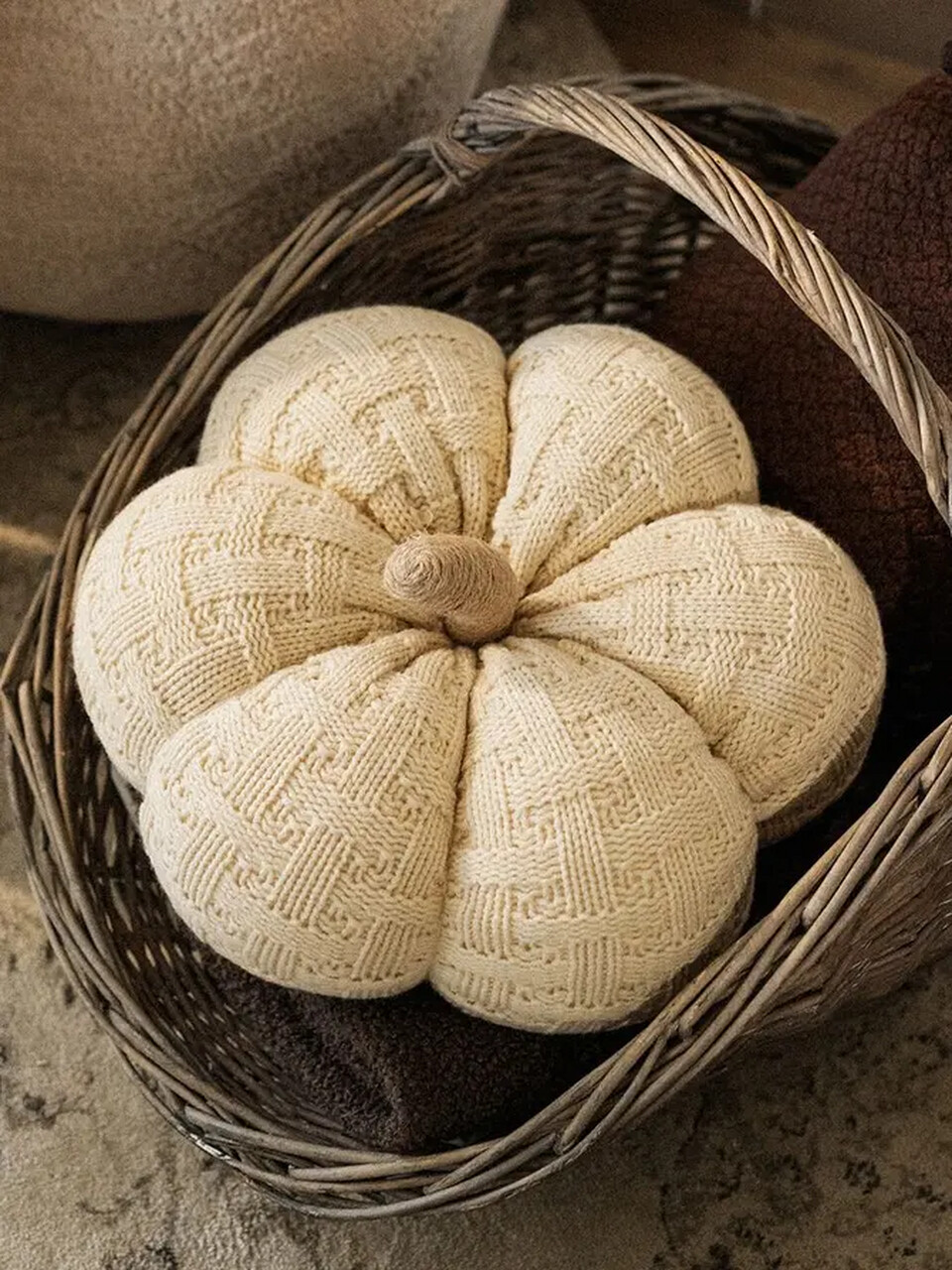 Decoratiune Kirra, Homla, 32x21 cm, poliester, bej