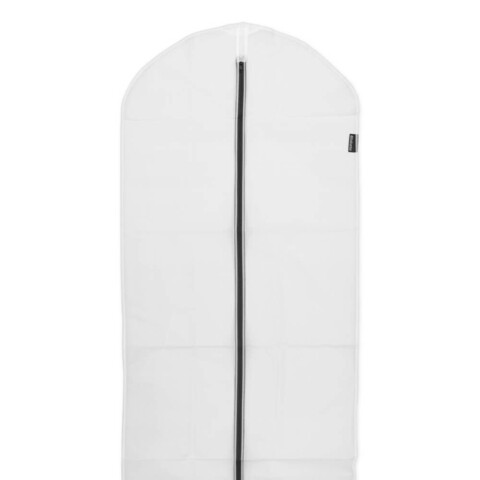 Set 2 huse pentru haine, Brabantia, Clothes Cover, 60x135 cm, nailon, transparent/gri