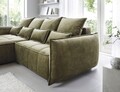 Coltar extensibil stanga 4 locuri ELTAP, LT-33TOS, Campo, 265x196x88 cm, lemn/poliester, verde olive