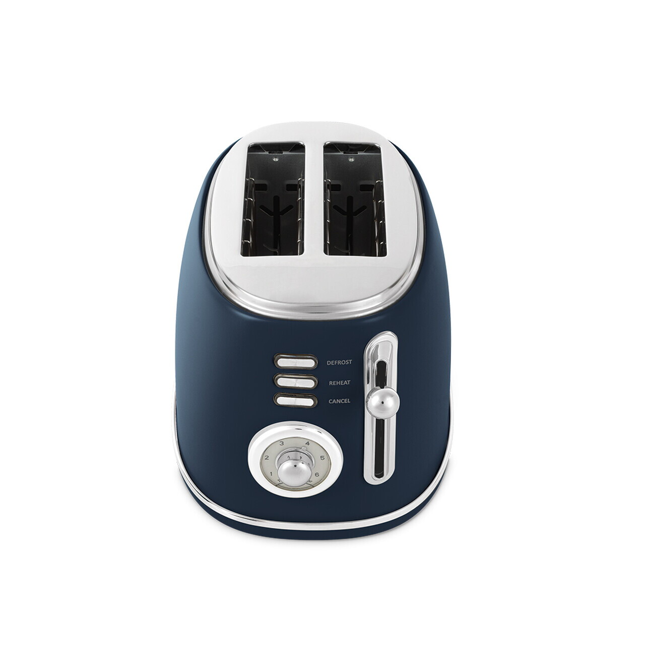 Prajitor de paine Berlinger Haus, Deep Sea, 850W, metal/aluminiu, albastru mat - imagine 2