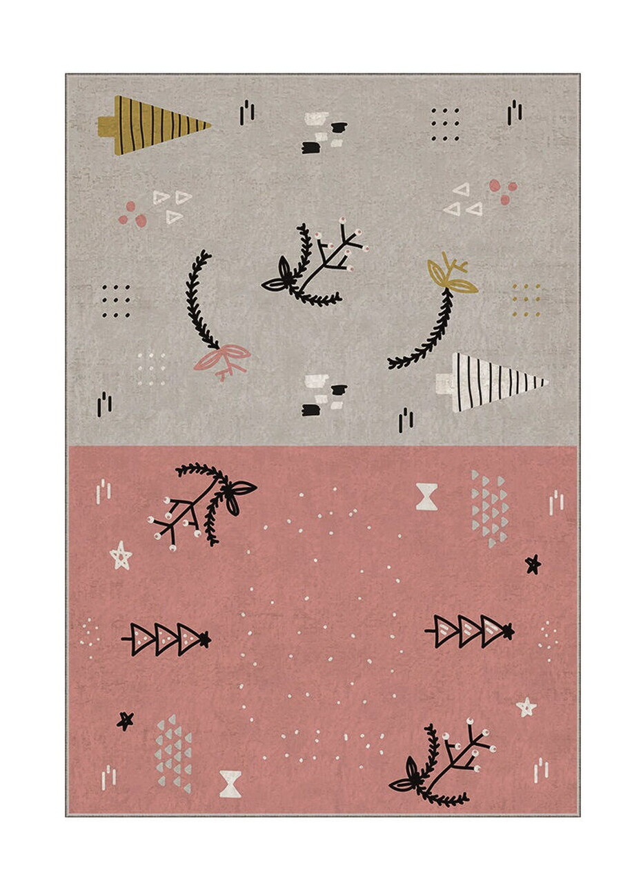 Covor, Asr, 100x140 cm, Poliester, Multicolor — imaginea 2