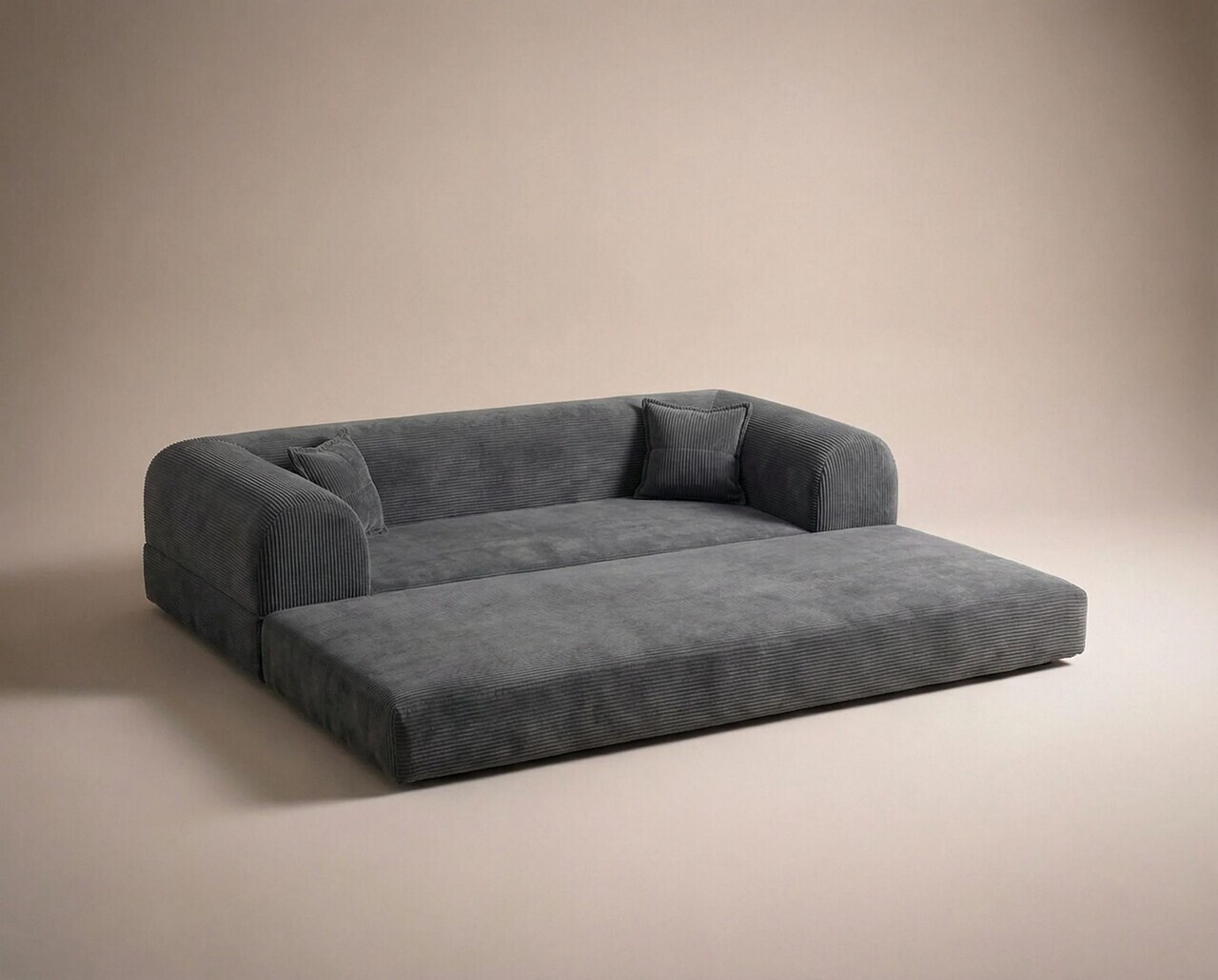 Canapea extensibila 3 locuri, Atelier del Sofa, 118FVL1306, Tesatura plus reiata, Antracit - view 8