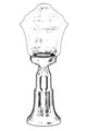 Lampa de exterior, Avonni, 685AVN1326, Plastic ABS, Negru