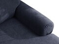 Coltar dreapta 4 locuri, Ophelia, Micadoni Home, 236x164x84 cm, tesatura structurata, albastru navy