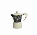 Cafetiera filtru 3 cesti, Shanti, Brandani, 15x9x16 cm, aluminiu
