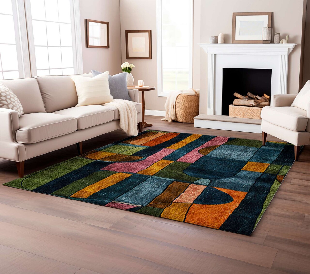Covor (140 x 220), BSR-8, 140x220 cm, Multicolor - view 3