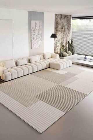 Covor, CLR-7322-54, 60x200 cm, Poliester, Bej