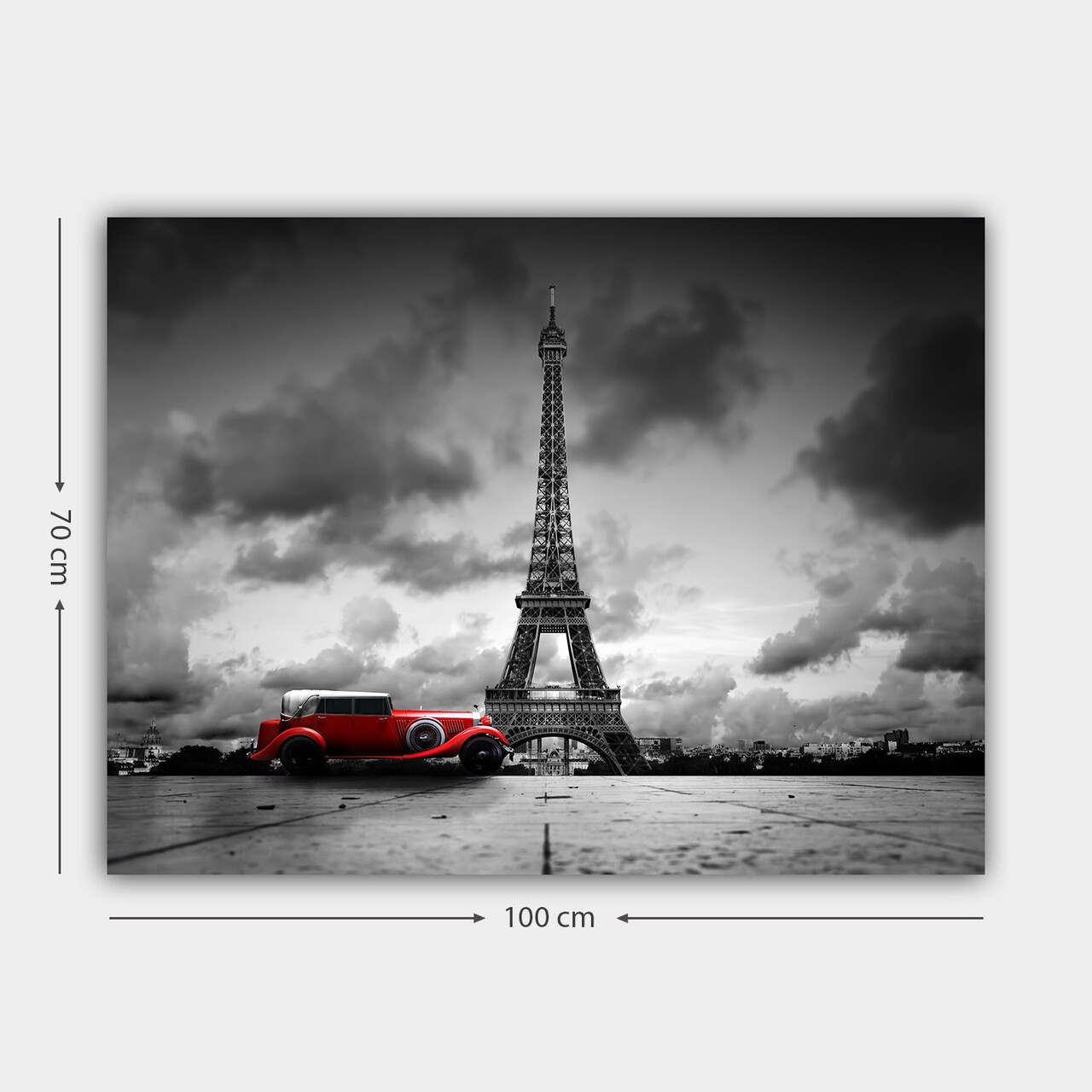 Tablou decorativ, 245346724_70100, Cadru: 100% LEMN (grosime: 3 cm), Multicolor - view 3
