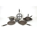 Tigaie TVS Gran Gourmet cu particule minerale, 24 cm Ø