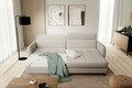 Coltar extensibil dreapta 3 locuri ELTAP, RT-18ROY, Gomsi, 228x165x100 cm, lemn/poliester, bej deschis